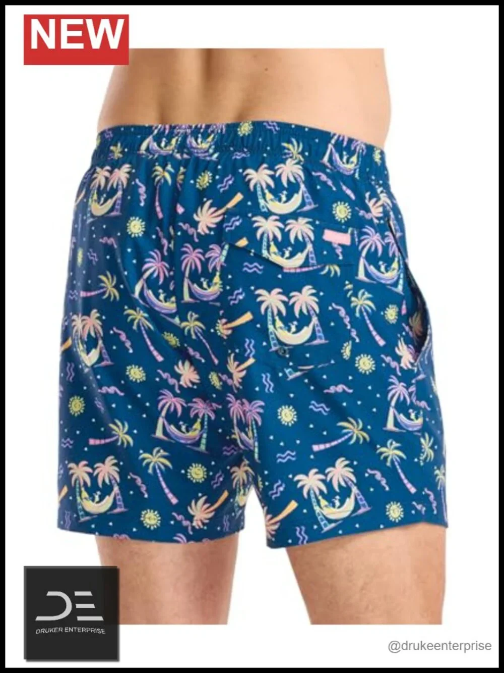Men's Stretch Swim Trunks 7 Inch Inseam 4-Way Stretch Quick-Dry Mesh Liner